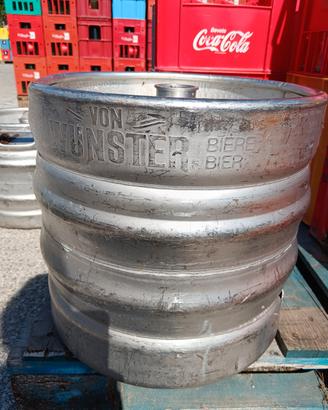 Fusto birra acciaio inox 30 lt