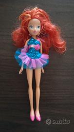 action figure bambola winx club rainbow original