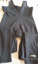 salopette donna  bici + maglia 