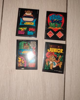Donkey Kong Jr topps sticker Mario Nintendo 1983