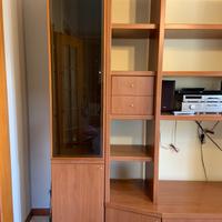 Parete attrezzata ciliegio