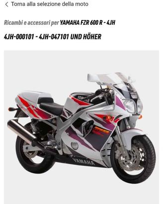 FZR 600 R anno 94/1996
