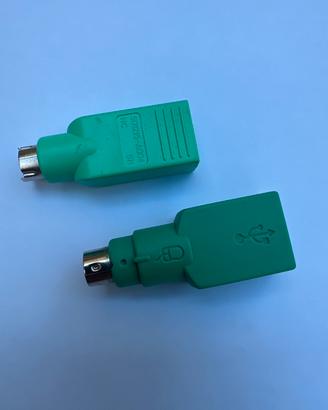 Adattatore PS/2 maschio - USB femmina