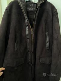 Giacca uomo vintage Trussardi Jeans scamosciata
