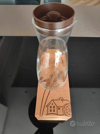 Oliera in vetro con tappo dosatore – Nuova