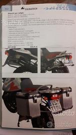 Bmw r 1150 gs supporti valigie alluminio