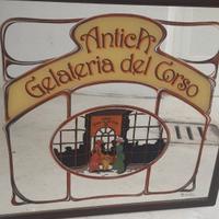 Specchio "Antica Gelateria del Corso "