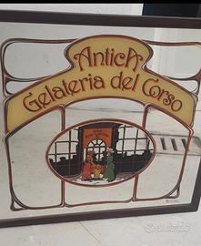 Specchio "Antica Gelateria del Corso "