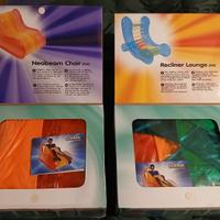 Set di due poltrone gonfiabili