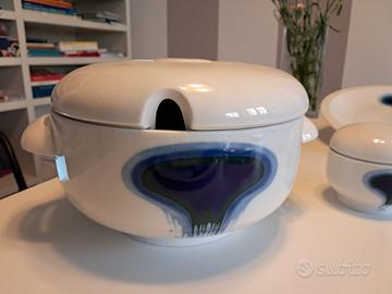 servizio di piatti porcellana tedesca Fürstenberg