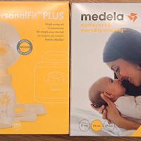 2 Medela kit tiralatte personal fit plus