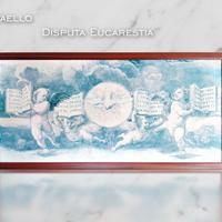 Quadro di Raffaello Sanzio LA DISPUTA EUCARESTIA