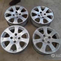 Cerchi In Lega Da 15" Per Peugeot 207 - 307