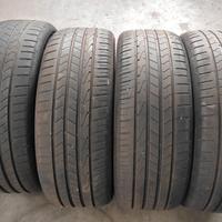 N.4 PNEUMATICI USATI 235/55-18 100V HANKOOK ESTIVI