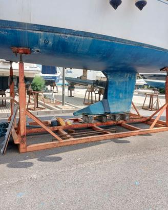 invaso per barche a vela con bulbo mt 8/16 regolab
