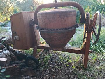 betoniera + ponteggi
