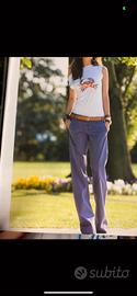 Denny Rose pantalone viola tg XS