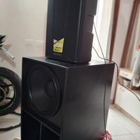 mini scoop 18 subwoofer passivo 