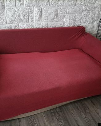 Divano senza cuscini schienale