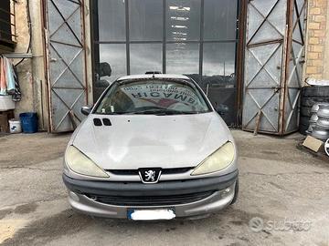 Ricambi Peugeot 206 1.9 diesel 69cv del 2000