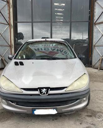 Ricambi Peugeot 206 1.9 diesel 69cv del 2000