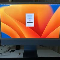 Apple iMac 24" M1 (2021) - Blu - 8GB RAM/256GB SSD
