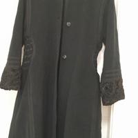 cappotto elegante in pura lana taglia 46