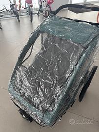 HAUCK RIMORCHIO BICI E PASSEGGINO PER BAMBINI DRYK