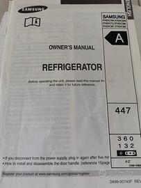 Frigo congelatore Samsung esterno, no incasso