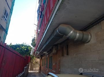 Canali di areazione in lamiera zincata 