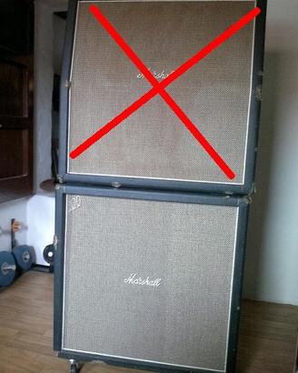 Marshall 1960B Hendrix cassa 4x12 per chitarra