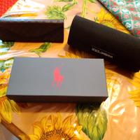 lotto scatole per occhiali di marca 