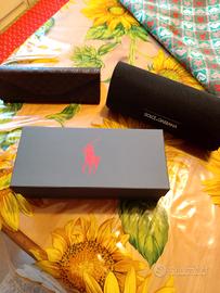 lotto scatole per occhiali di marca 