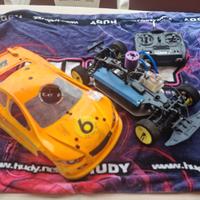 macchina a scoppio kyosho 1/10 pure ten