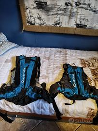 coppia di zaina da escusione - trekking nuovi