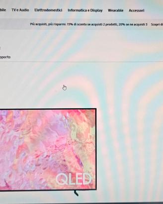 TV SMART SAMSUNG 65 POLLICI