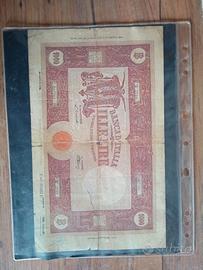 Mille lire fax simile Barbara Landi 