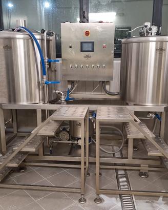 Impianto produzione birra 250 litri