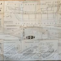 Tavole costruttive modellini navi