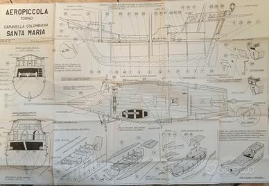 Tavole costruttive modellini navi