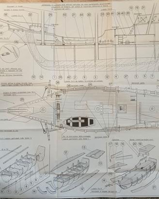 Tavole costruttive modellini navi