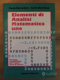 Elementi Analisi Matematica 1 -Marcellini Sbordone