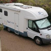 Ford BluCamp Sky 22 semintegrale 4 posti (2008)