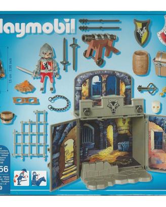 PLAYMOBIL 6156 scrigno dei cavalieri del lupo