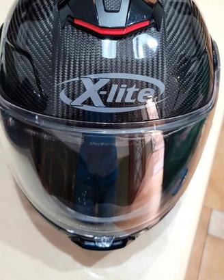 casco modulare xlite 100.5 in carbonio