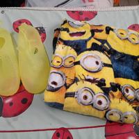 Set mare bambino Minions 4pz