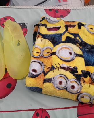 Set mare bambino Minions 4pz