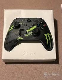 Xbox Controller limited edition monster energy -