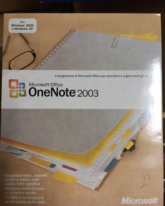 Microsoft One Note 2003