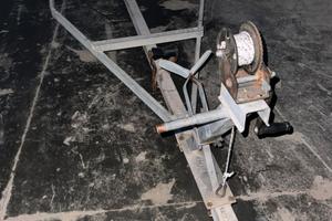 Carrello basculante per barca e gommone